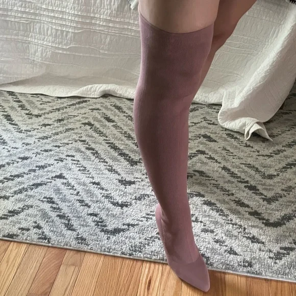Yoki Blush Over the Knee Knit Boot Us 8.5 - Picture 10 of 10